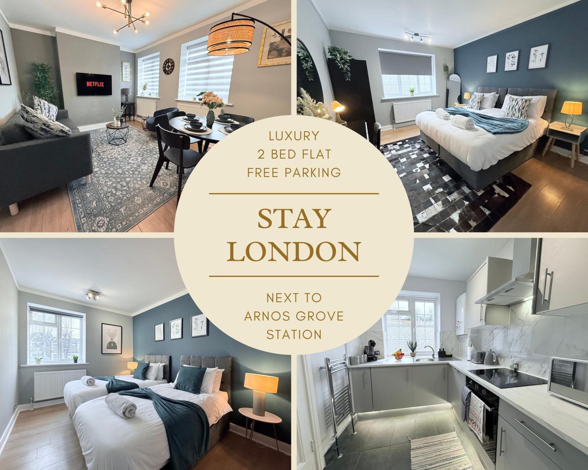 Staylondon - Sleeps 6 With Free Parking - Tourist, Concerts & Matches Eksteriør billede